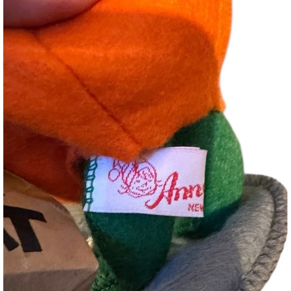 Vintage Annalee Doll 1990 Pumpkin Boy Trick Or Treat Halloween 7 Inch